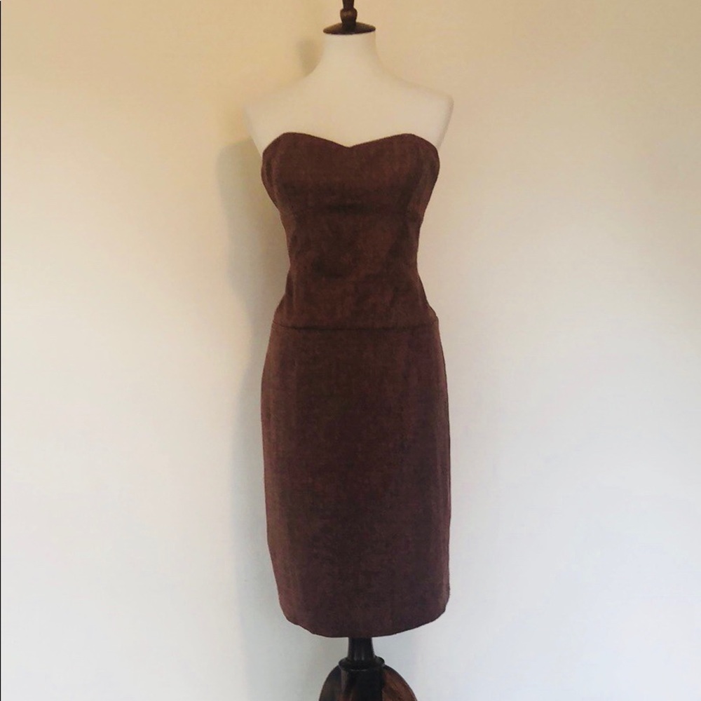 NWOT Anthropologie Strapless Dress